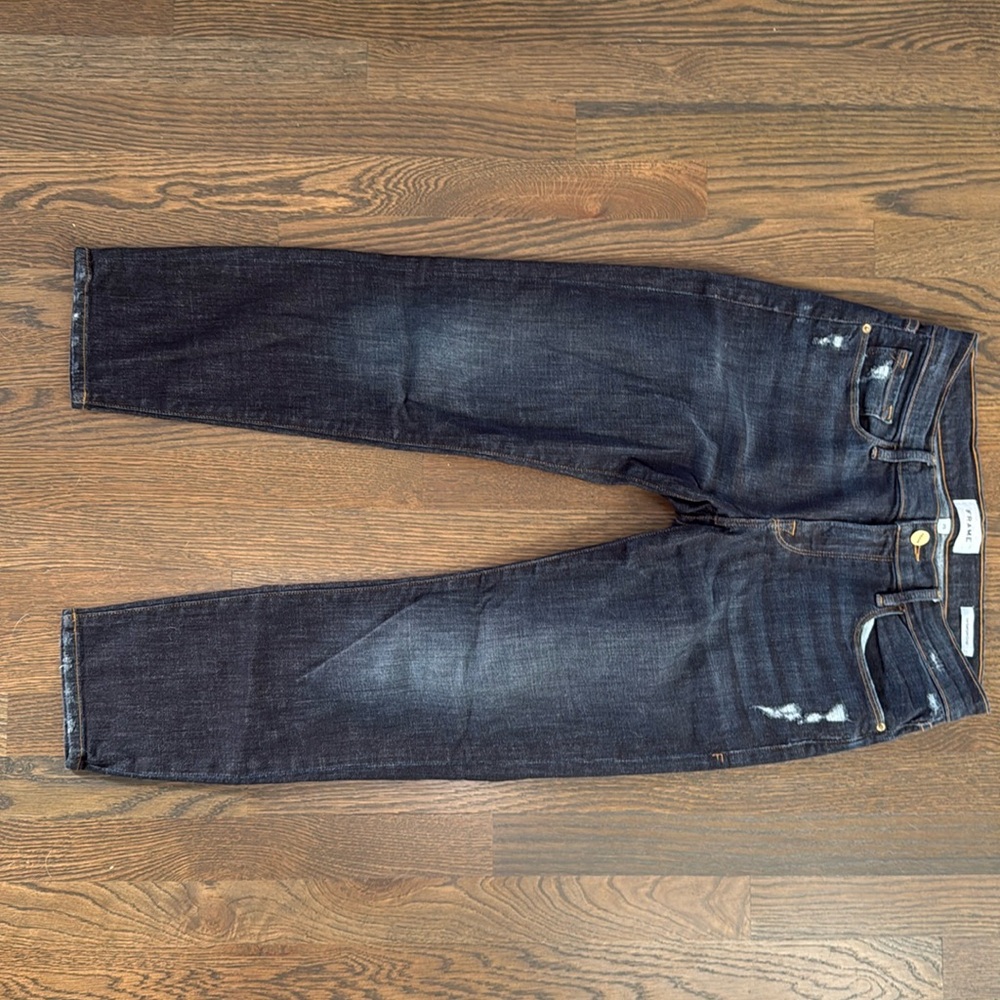 FRAME denim La Garçon crop